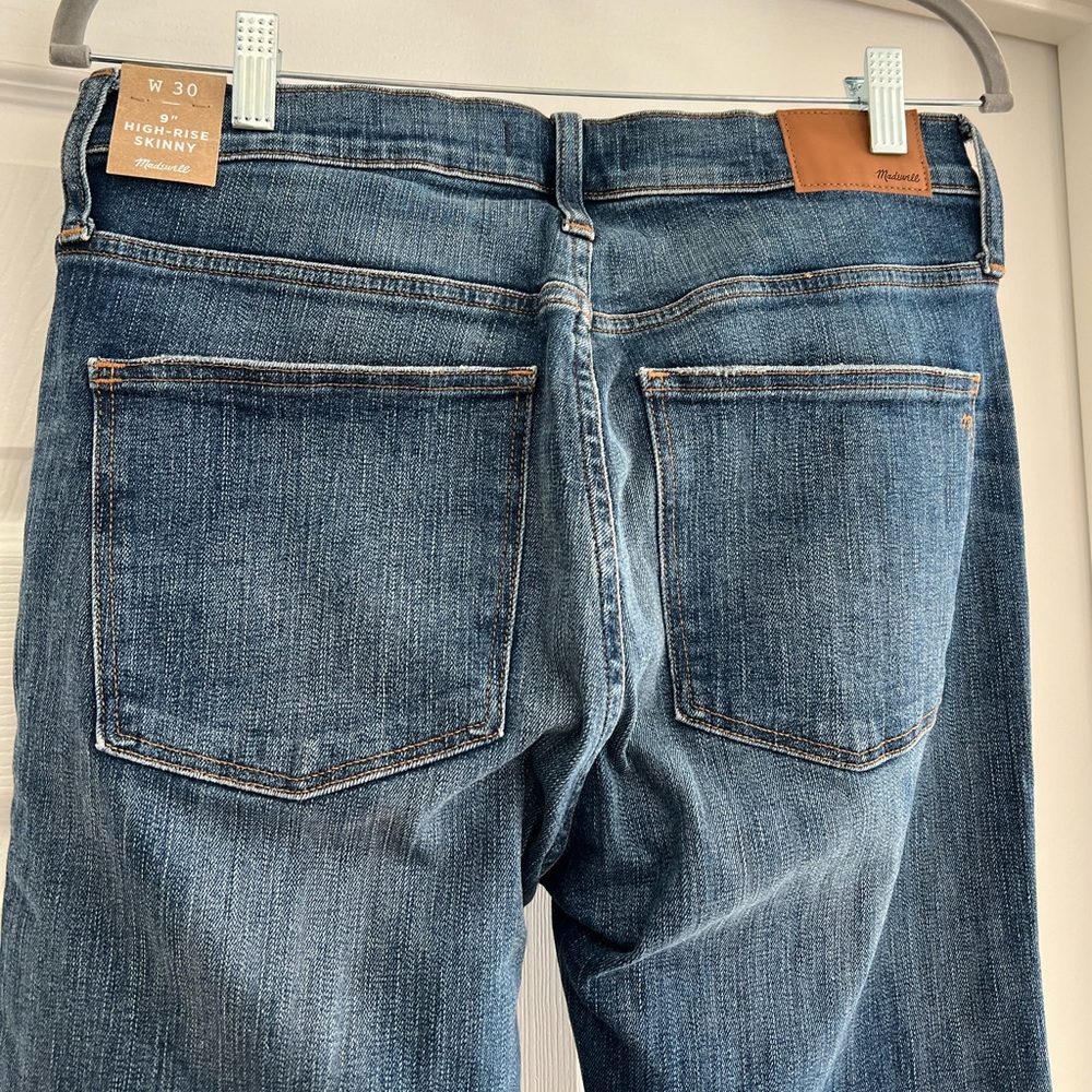 Madewell 9” High Rise Skinny - NWT! - Picture 16 of 16